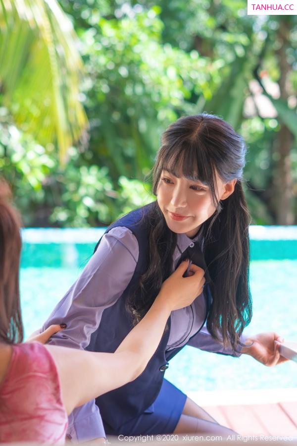 朱可 barbie可儿 [XiuRen]高清写真图 2020.10.28 No.2709 朱可儿Flower第5张图片